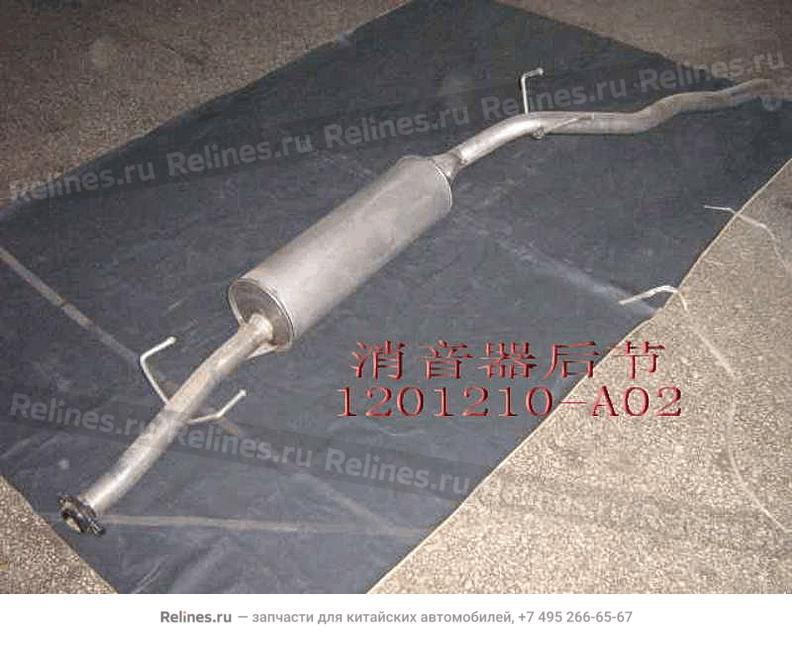 Muffler assy(stainless steel) - 1201***A02