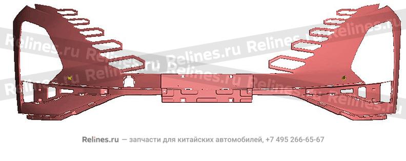 Передний бампер верхняя часть T19C