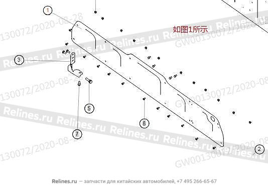 Панель грузового отсека - 85031***W04AY