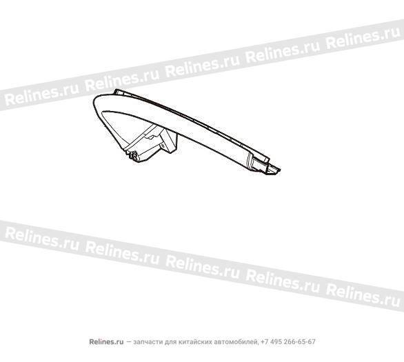 Накладка стекла двери задка внутренняя правая - 630220***0YA8P