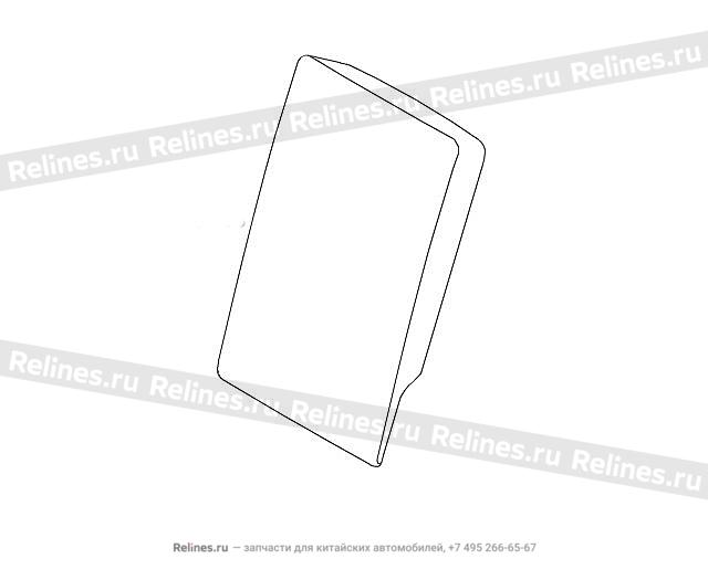 Mid seat armrest assy - 700600***08AE3