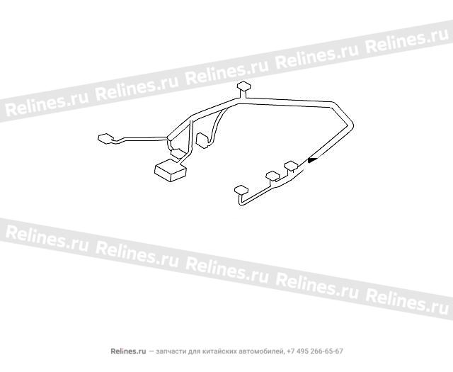 Harness assy driver elec heat seat cushi