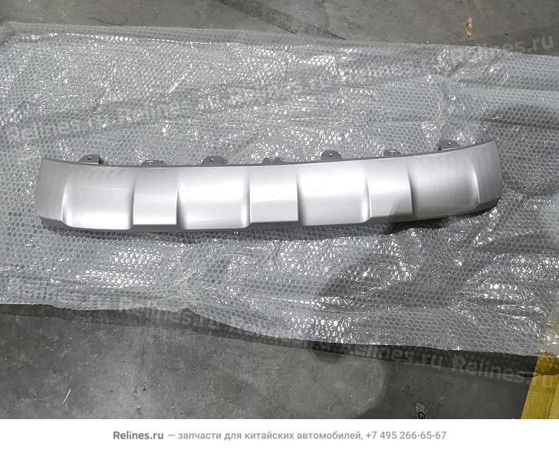 Молдинг переднего бампера нижний