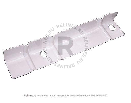 Right safety belt stiffening pl