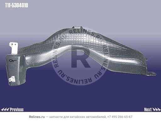 Duct - junction LH - T11-***019