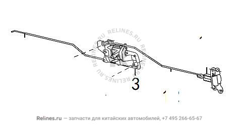 Otr handle assy-cargo body - 85051***00XA