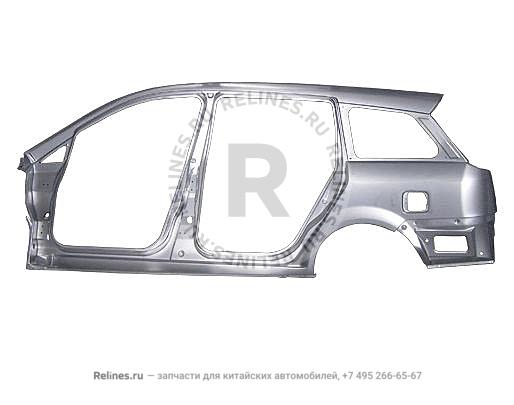 Боковина кузова правая