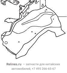 Арка колёсная передняя правая - 84004***51XA