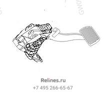 Педаль тормоза в сборе