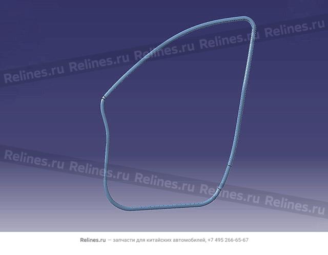 Уплотнитель проёма двери передней левой