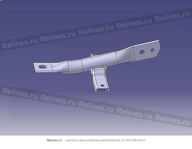 Brkt assy inst panel reinf beam RH