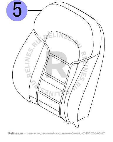 Обивка спинки сиденья - 680250***08A86