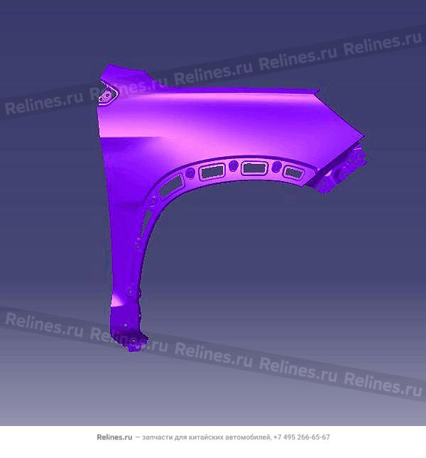 Крыло переднее правое - J69-8***02-DY
