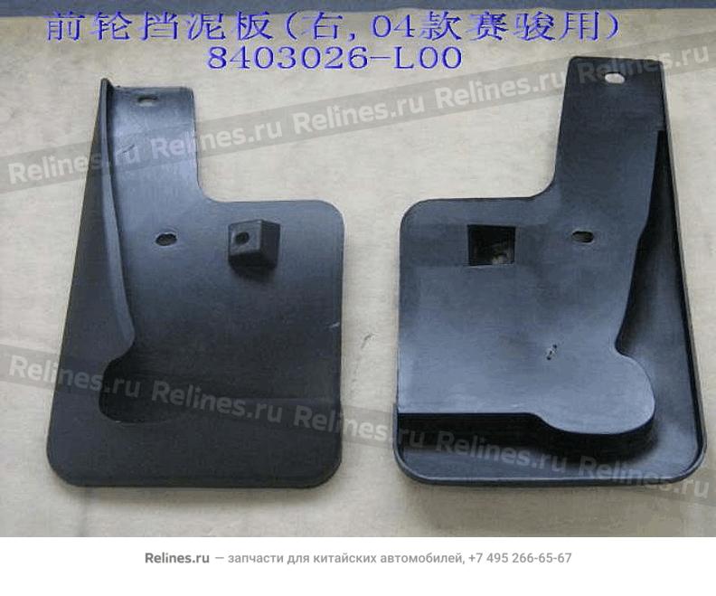 Front wheel mudguard RH - 8403***L00