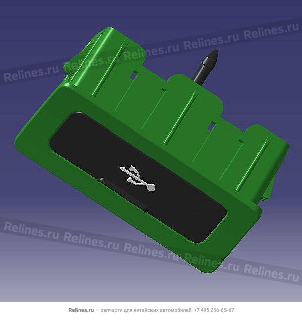 Mmc in socket - USB aux