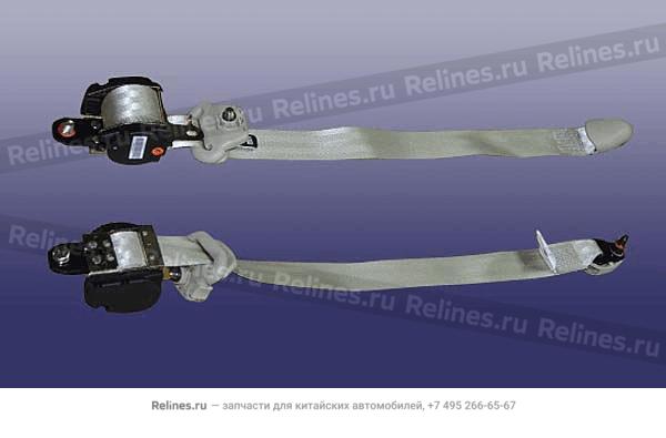 Safety belt-fr seat LH - A13-8***10BB