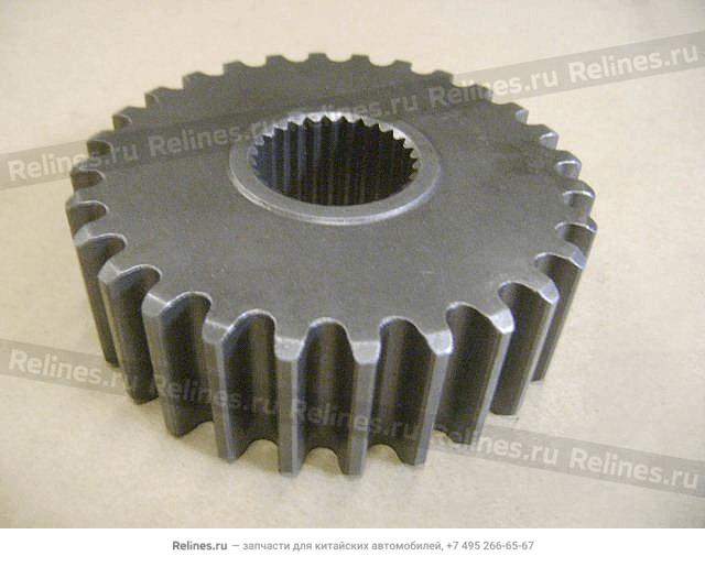 Шестерня раздат. коробки вала привода переднего моста (эл.РК)