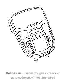 Светильник потолочный в сборе