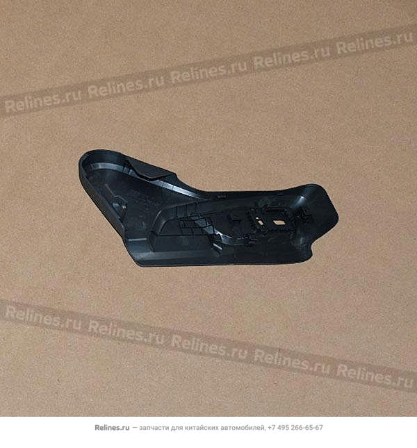 Front seat side shield - otr LH pwr