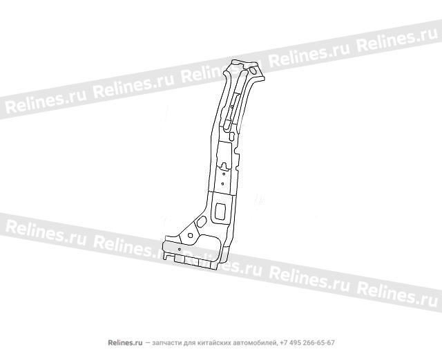 INR panel assy c pillar LH