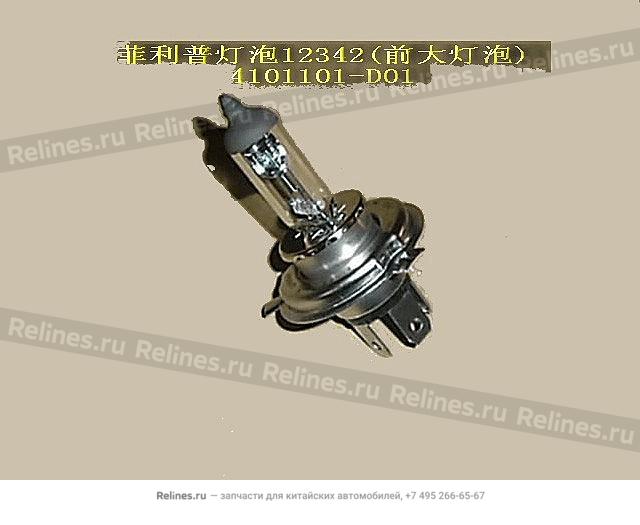 Bulb assy-fr lamp(philips 12342) - 4101***D01