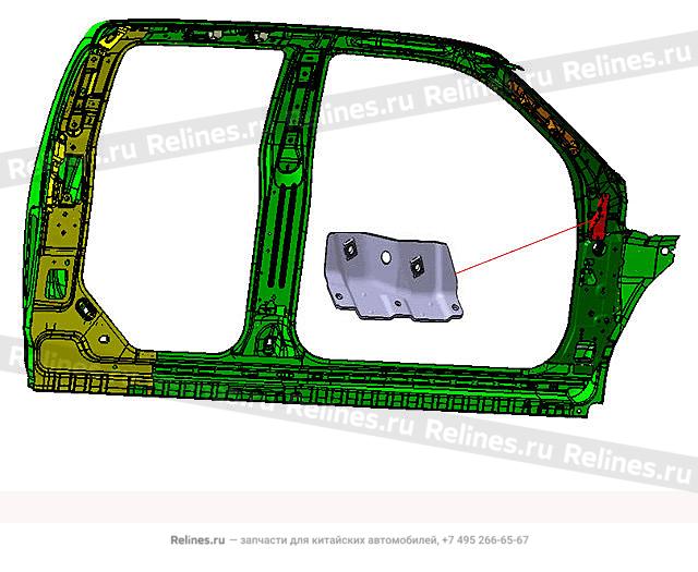 Body side assembly (RH)