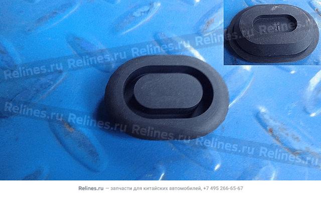 Anticollision rubber plug