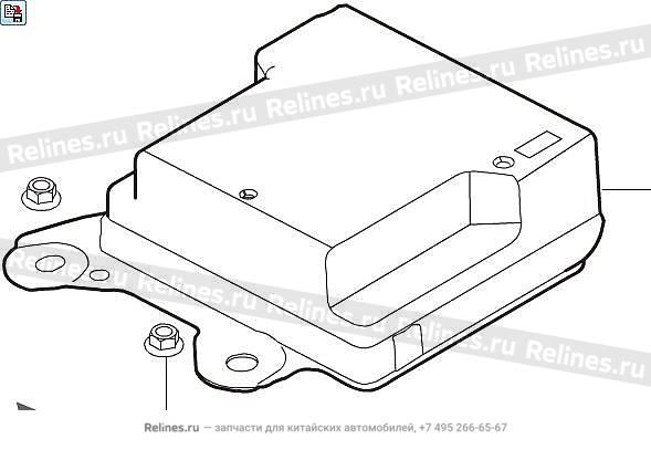 Блок управления подушками безопасности - 36581***V64A