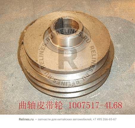 Crankshaft pulley