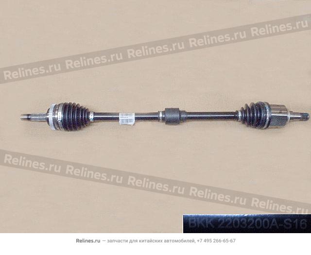 Drive shaft assy RH - 2203***-S16