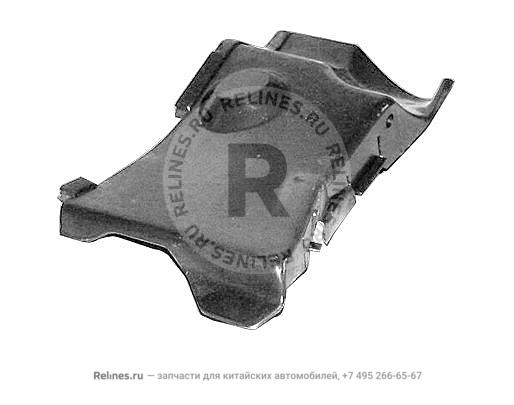 Hood - shield (RH head lamp UPR)