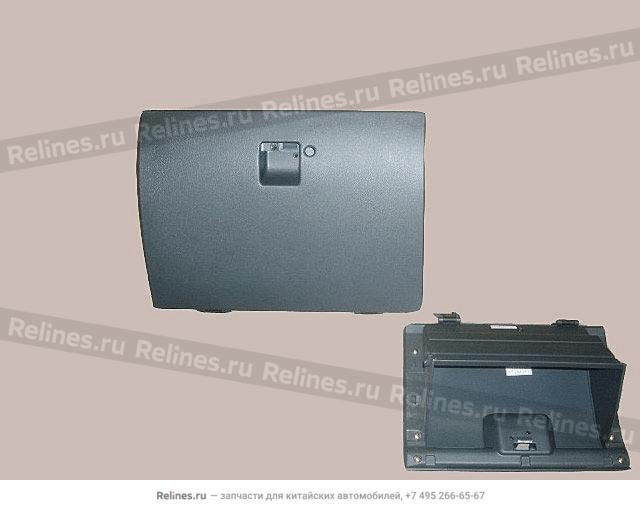 Glove box assy(gray) - 530628***0-1214