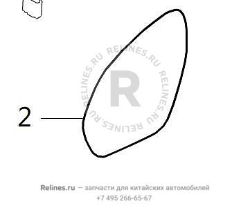 Base plate assy-door mirror RH - 82021***Z08A