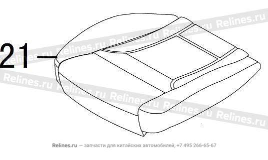 RH case LWR air duct LH - 680233***08AE3