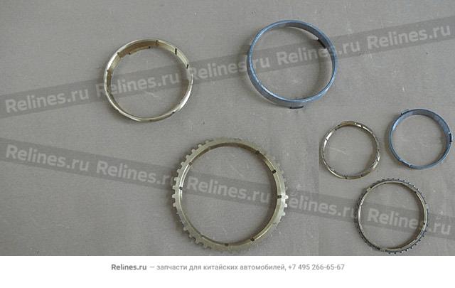 Two ring synchronizer gear ring assembly - 038-1***34-WH