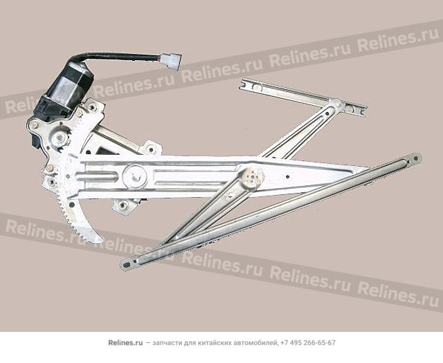 Стеклоподъемник в сборе (электро) передней правый двери