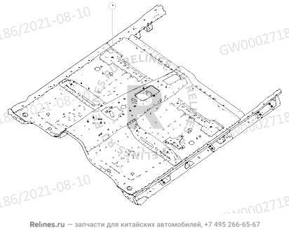 FR floor assy - 51200***V64A