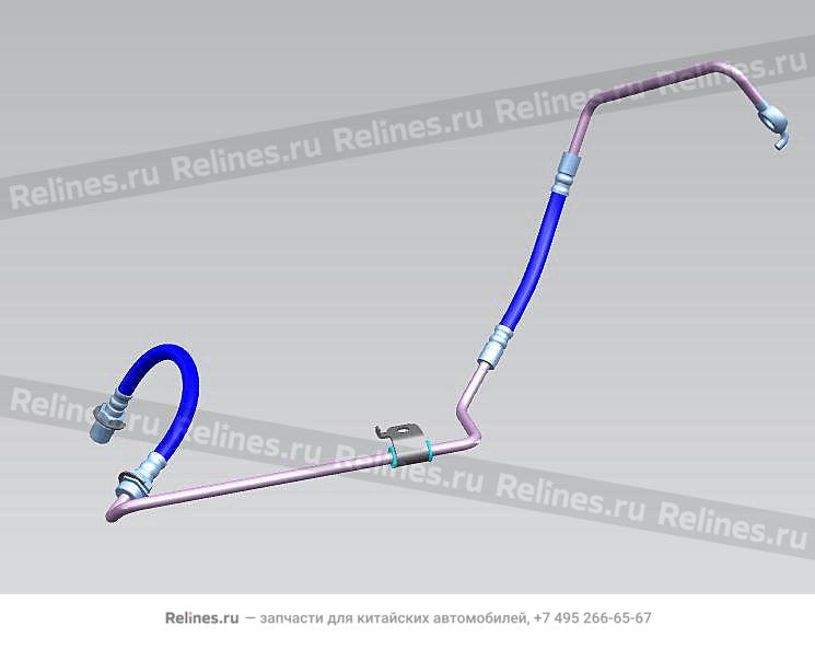 右后制动软管总成(EPB) - 406***400