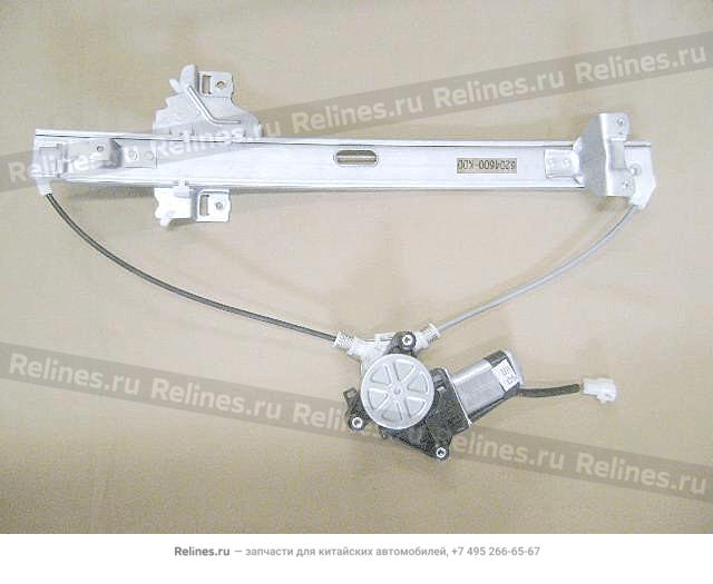 Glass regulator assy-rr door RH