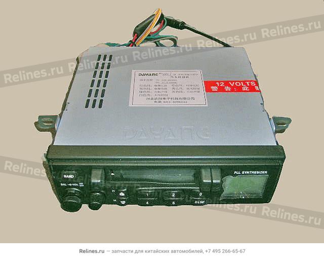 Radio&cassette player assy - 7901***B54