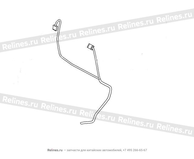 Backrest harness assy,FR passenger - 69058***W09A