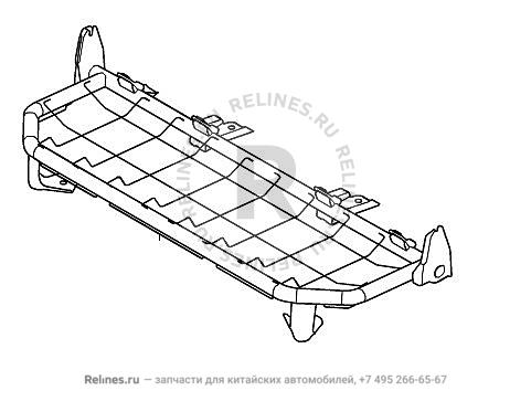RR seat dushion frame assy - 70512***25BA