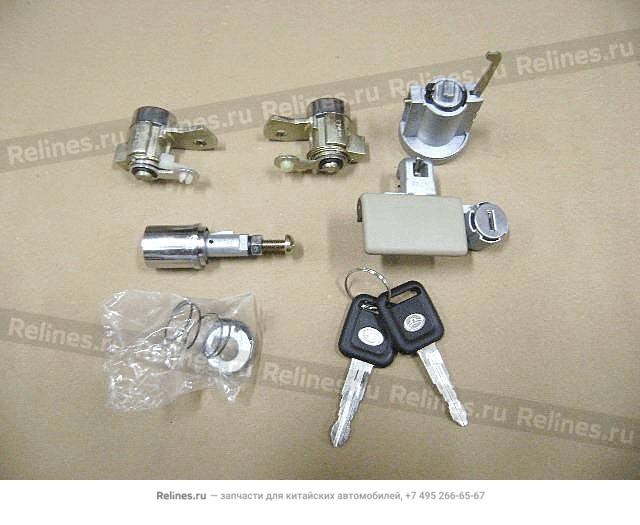 Lock cylinder assy-whole vehicle