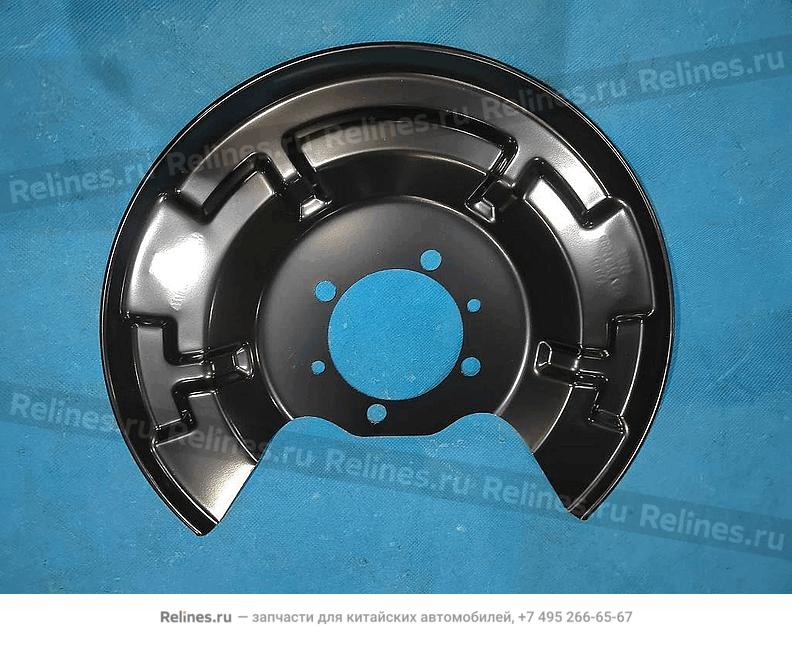 Dust cover-rr wheel brake RH