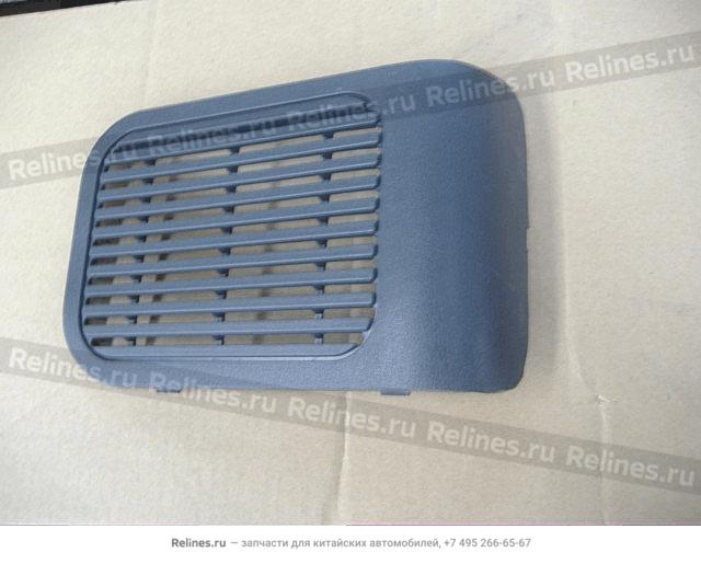 Speaker cover plate rear door LH