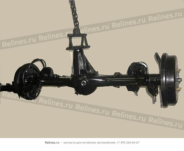 RR axle assy