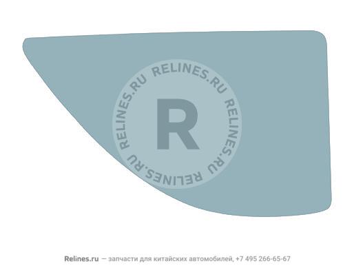 Стекло заднее правое неопускное - B11-***214
