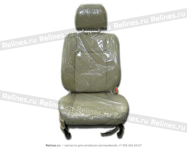 FR seat assy LH(manual leather) - 68001***00-B3