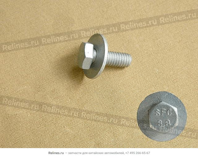 Болт M6X1X16 с увеличенной шайбой,D2=13 - C143***FDE