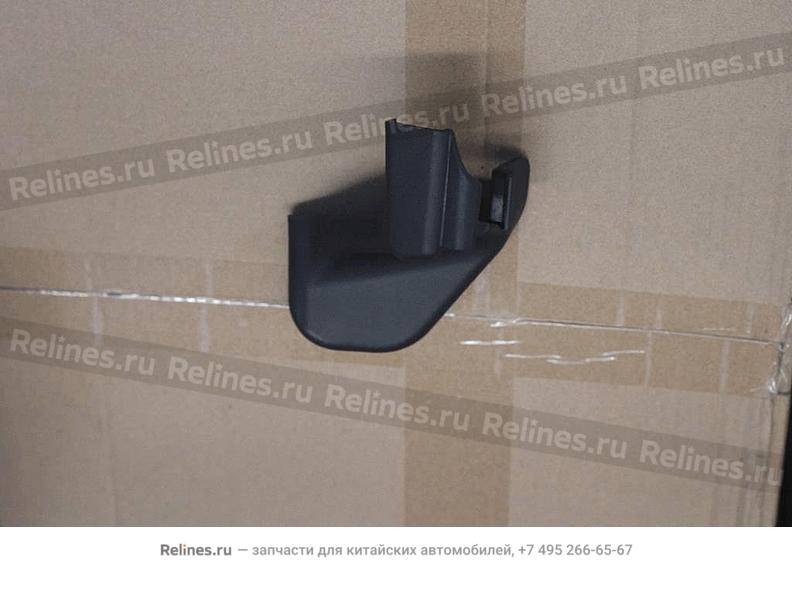 RR mounting bracket trim cover,LF seat